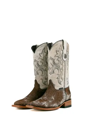 Katherine Cowhide Square Toe Cowgirl Boot Size 7 Box KF26 FINAL SALE