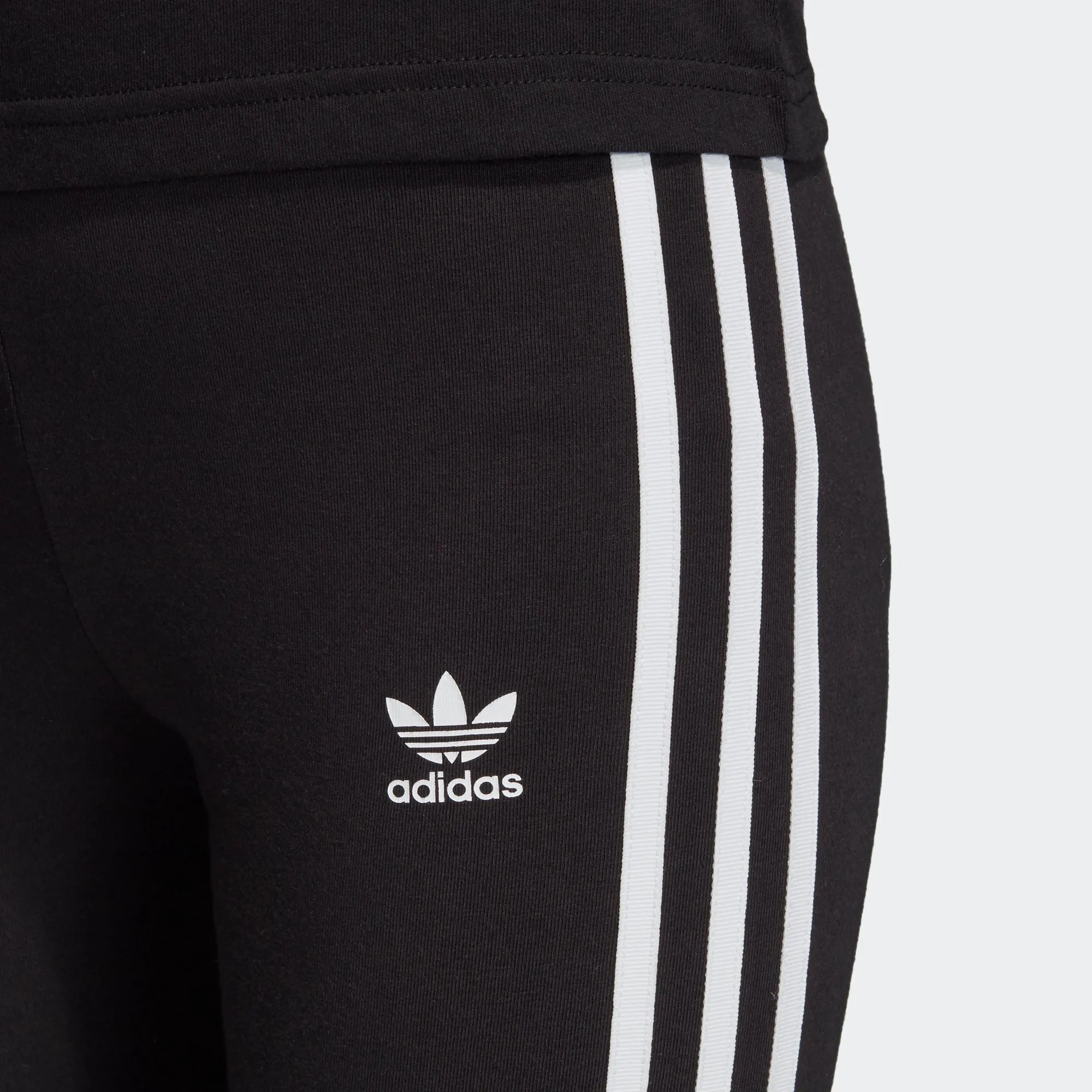 Kids' adidas Originals 3-Stripes Leggings Black