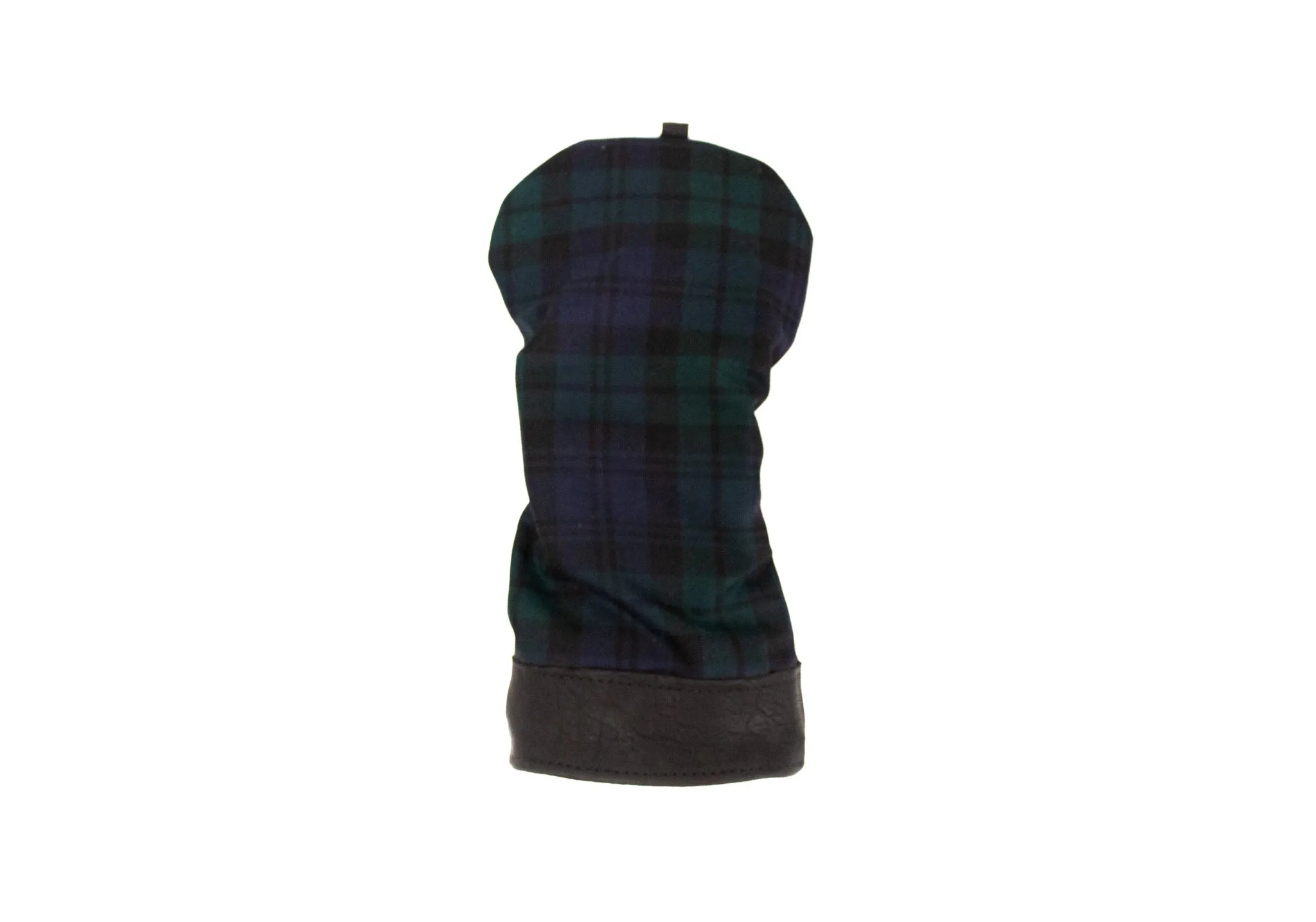 Leather & Wool Tartan Head Cover