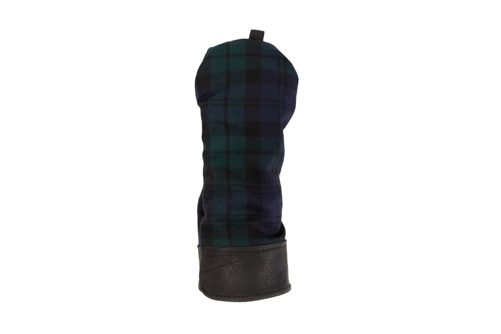 Leather & Wool Tartan Head Cover