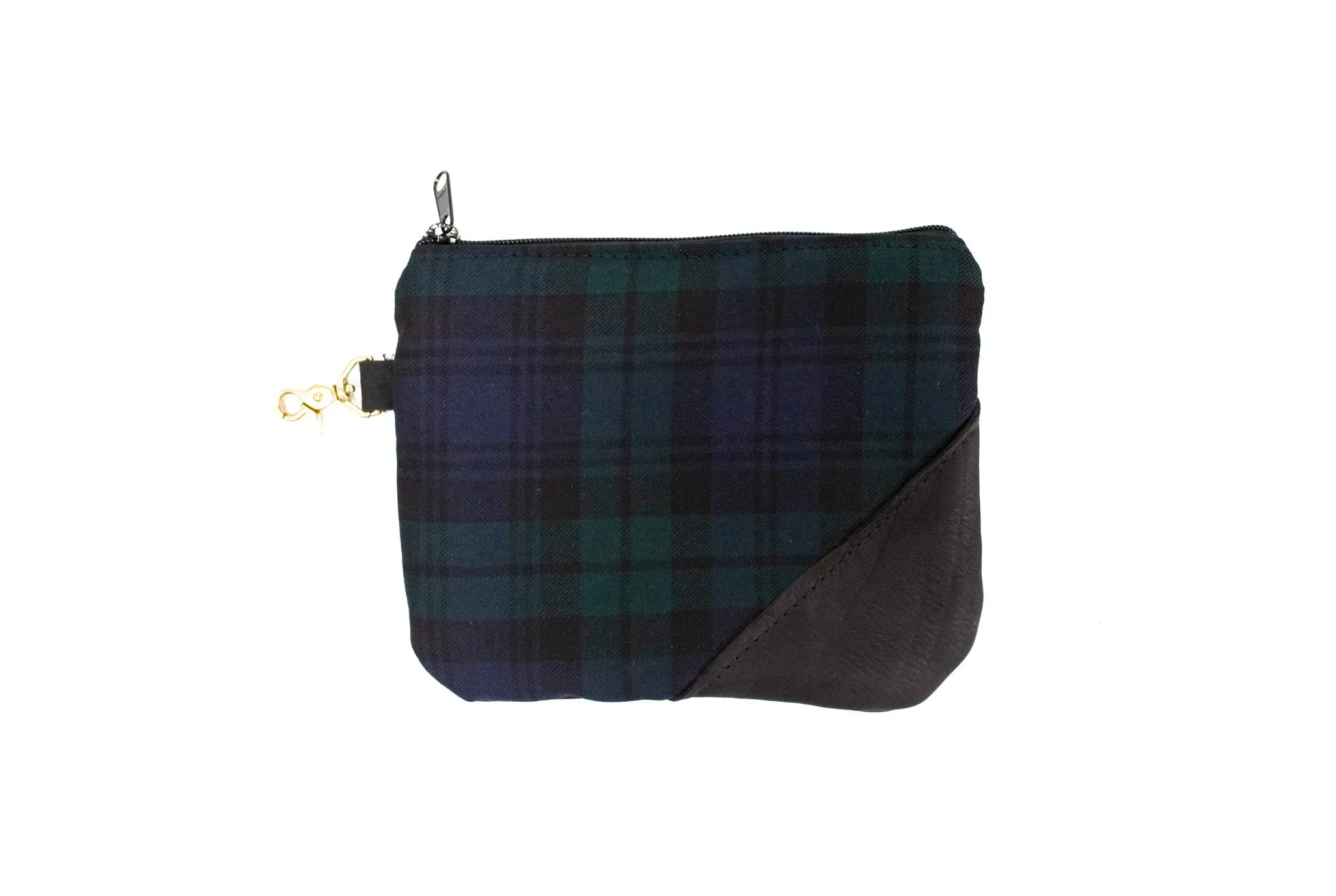 Leather & Wool Tartan Head Cover