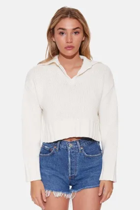 Leia Sweater - White