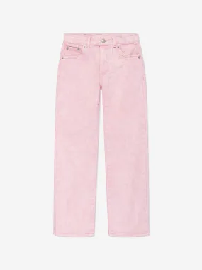 Levi's Wear Girls Wide Leg Jeans in Pink