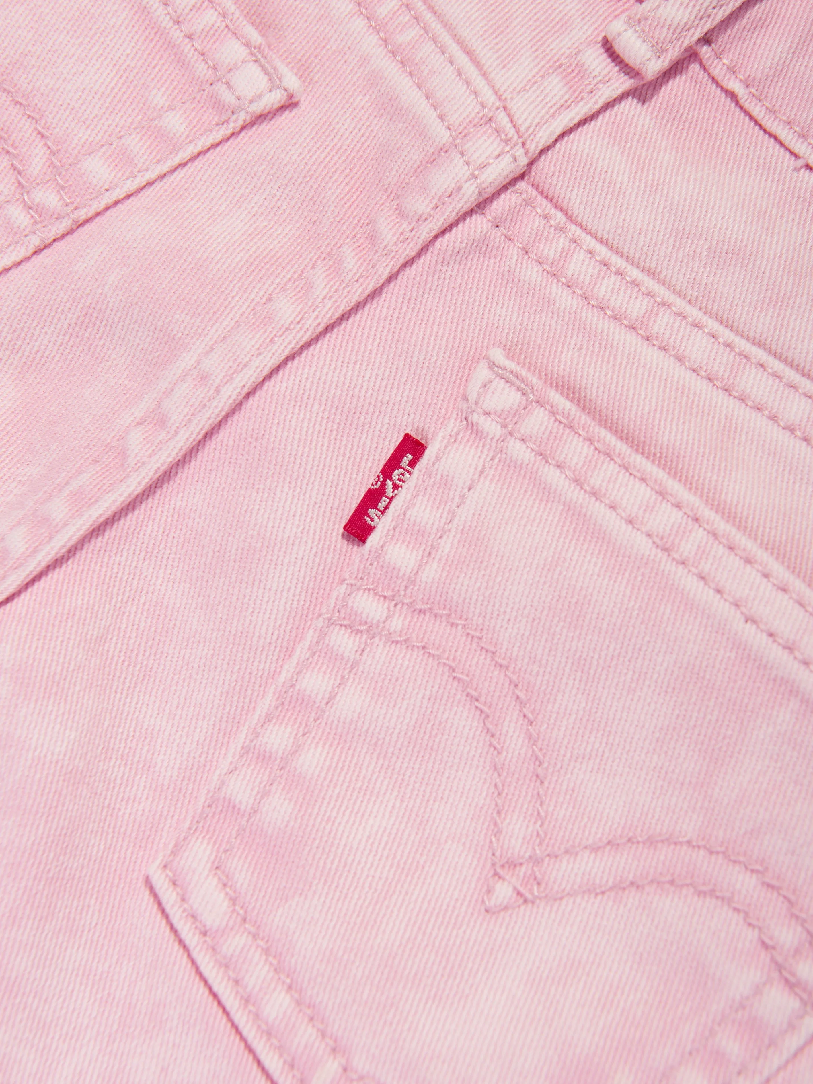 Levi's Wear Girls Wide Leg Jeans in Pink