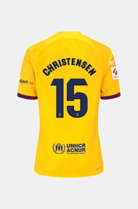 LFP FC Barcelona fourth shirt 23/24 Player’s Edition  - CHRISTENSEN