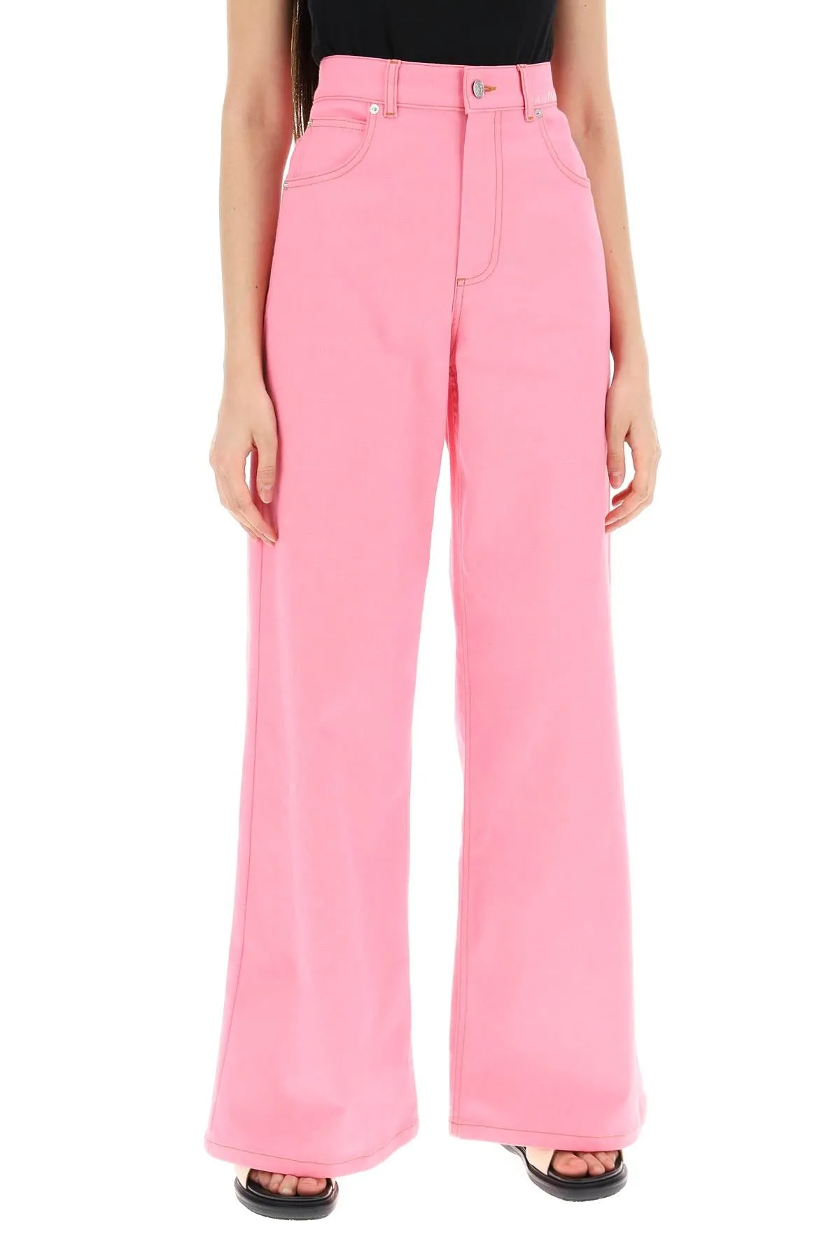 Marni lightweight denim jeans PAJD0492S0UTC341 PINK CLEMATIS