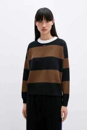 Merino Wool Striped Sweater - MULTICOLOR