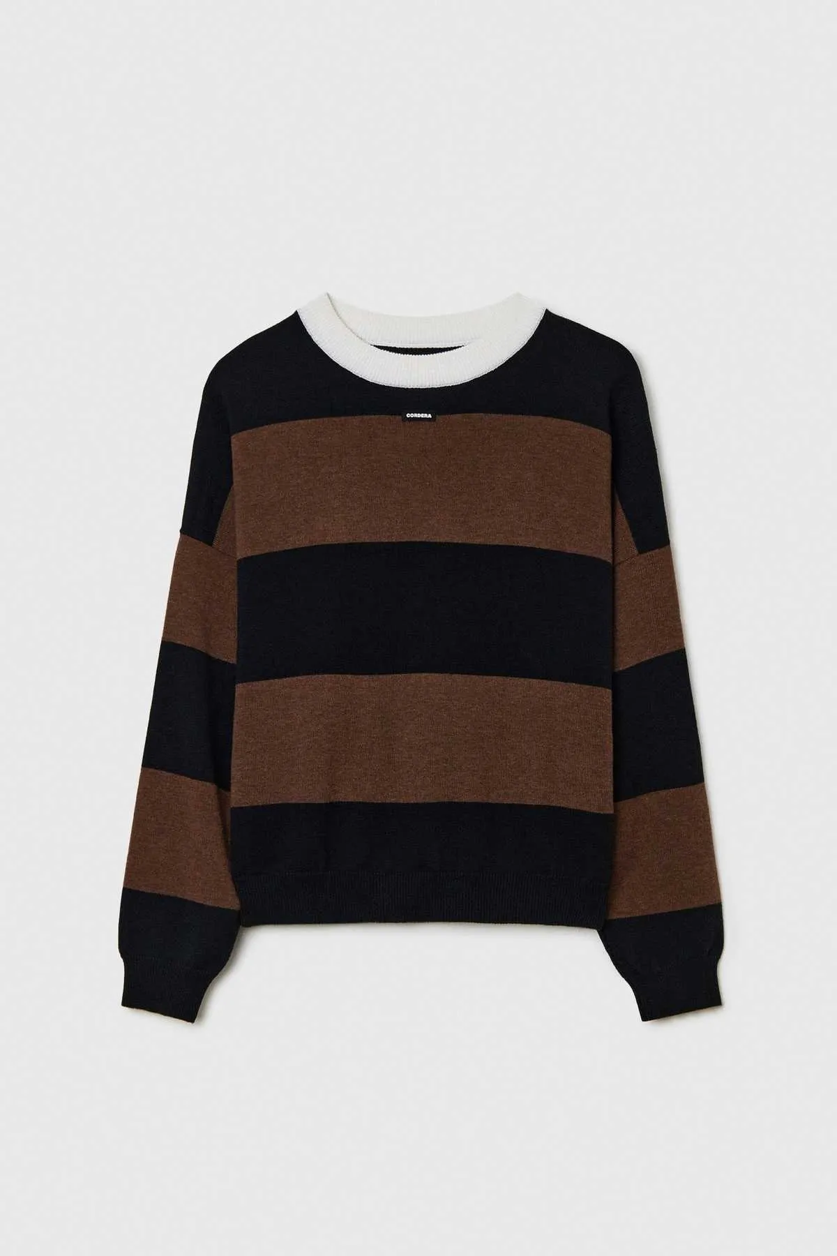 Merino Wool Striped Sweater - MULTICOLOR