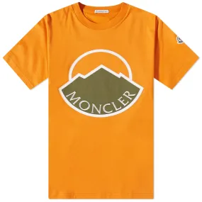 Moncler Large Logo T-ShirtOrange