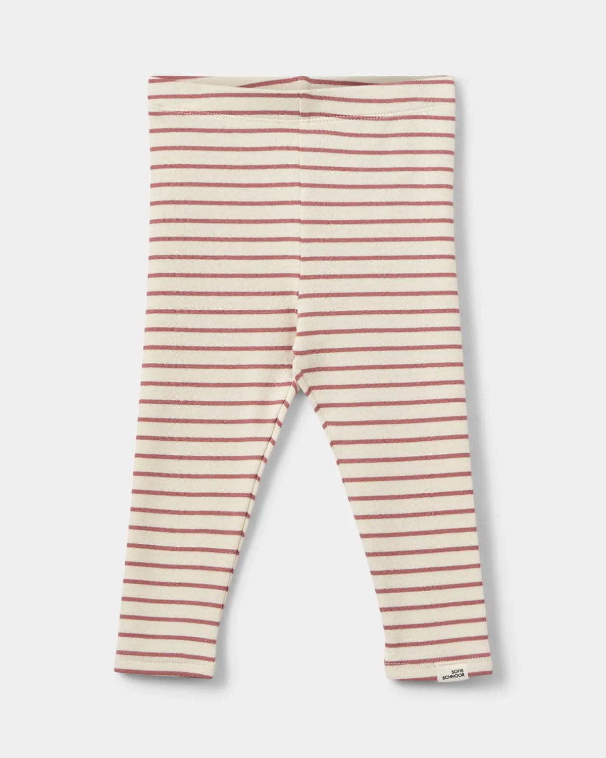 NALINESB LEGGINGS - Off White Striped