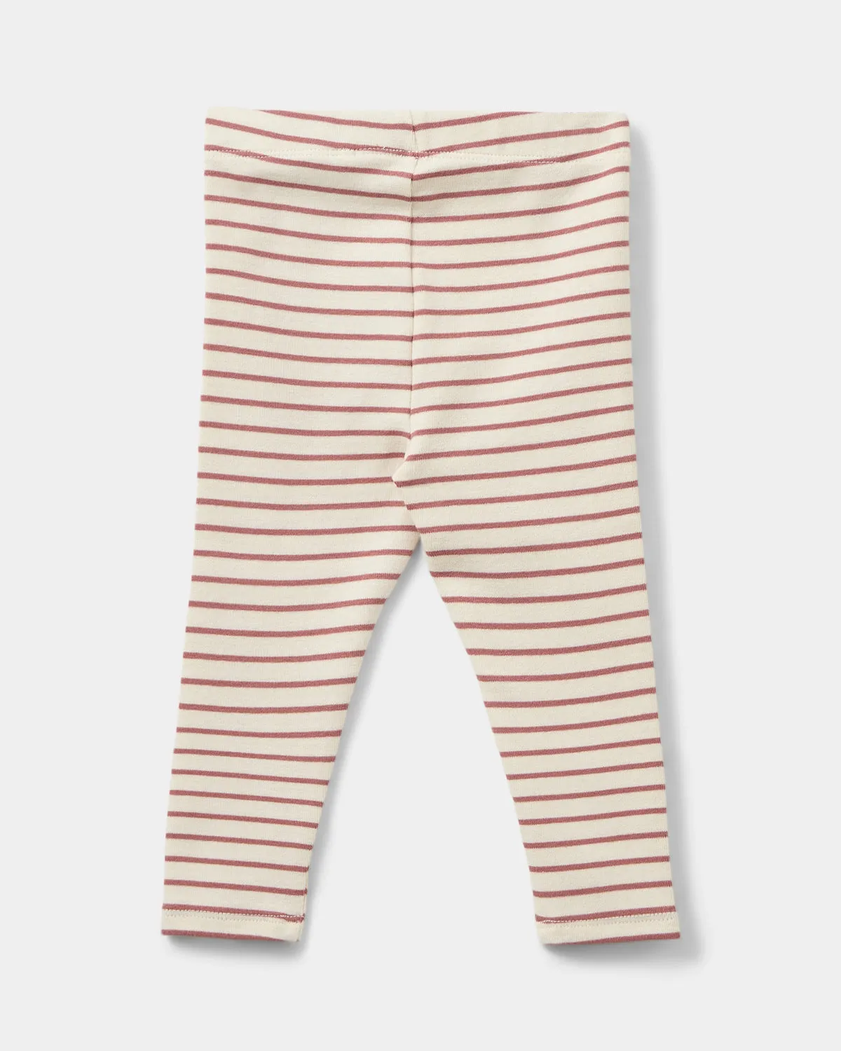 NALINESB LEGGINGS - Off White Striped