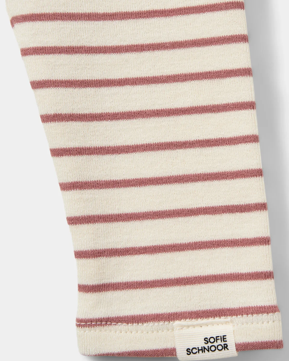 NALINESB LEGGINGS - Off White Striped