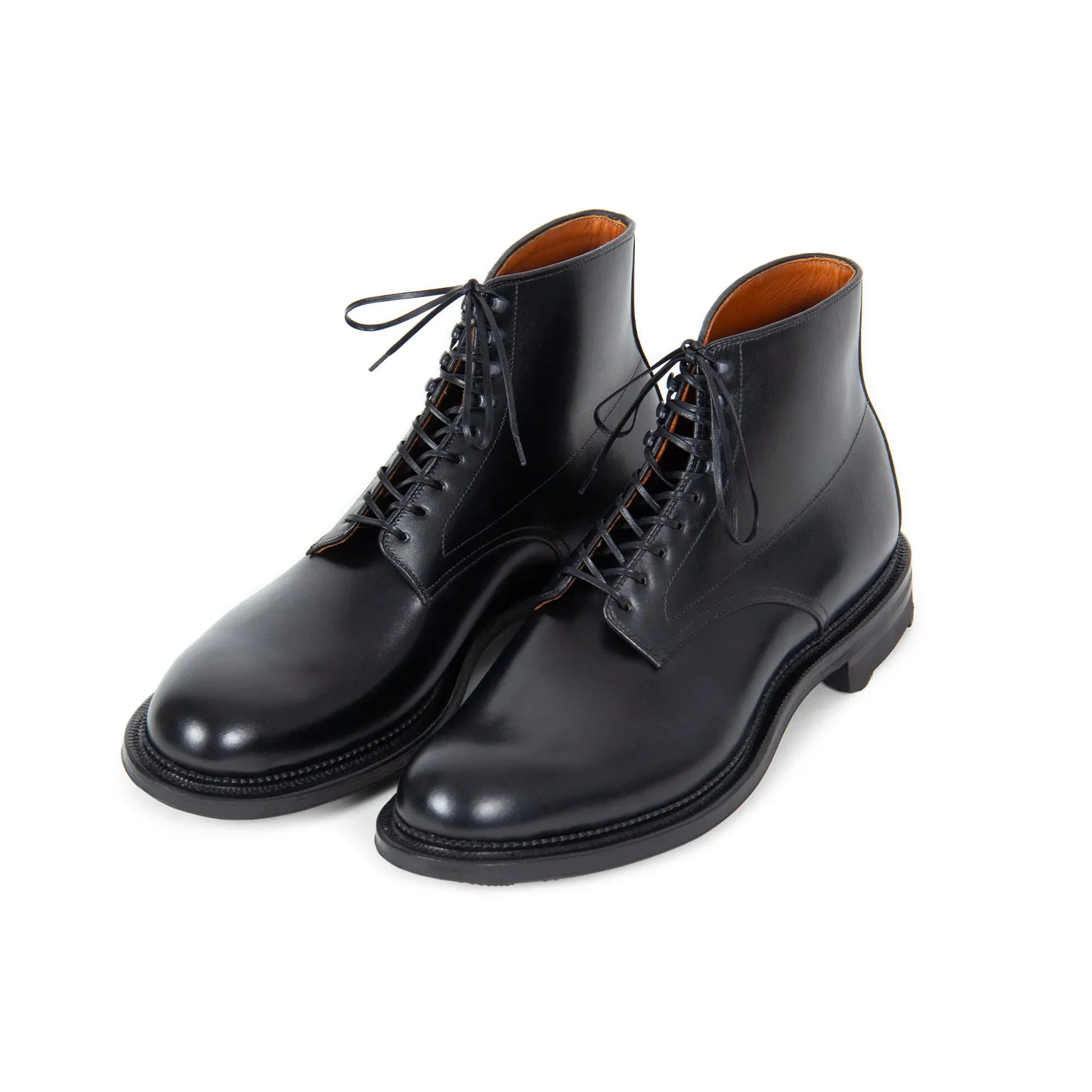 Navvy Boot - Black French Calf