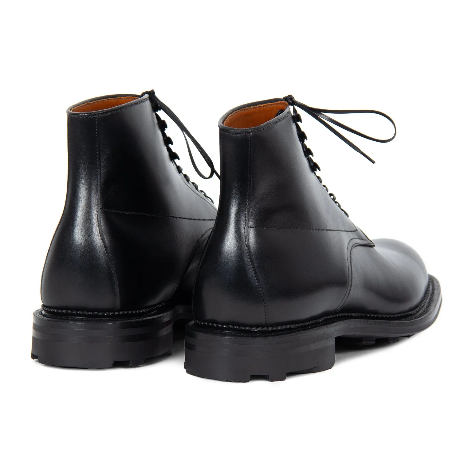 Navvy Boot - Black French Calf