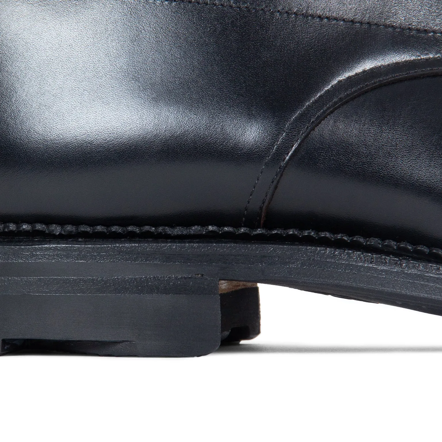 Navvy Boot - Black French Calf