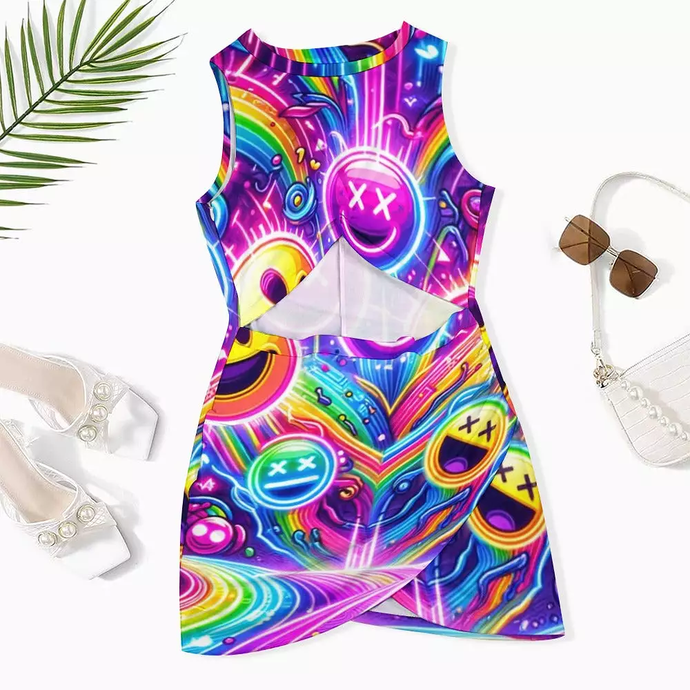 Neon Joy Rave Dress