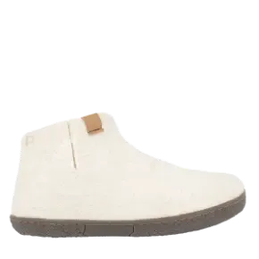 Nepal - Wool Boot w. Rubber Outsole Offwhite