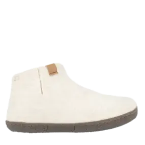 Nepal - Wool Boot w. Rubber Outsole Offwhite