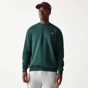 New Era Essential Dark Green Oversized Crewneck Sweater