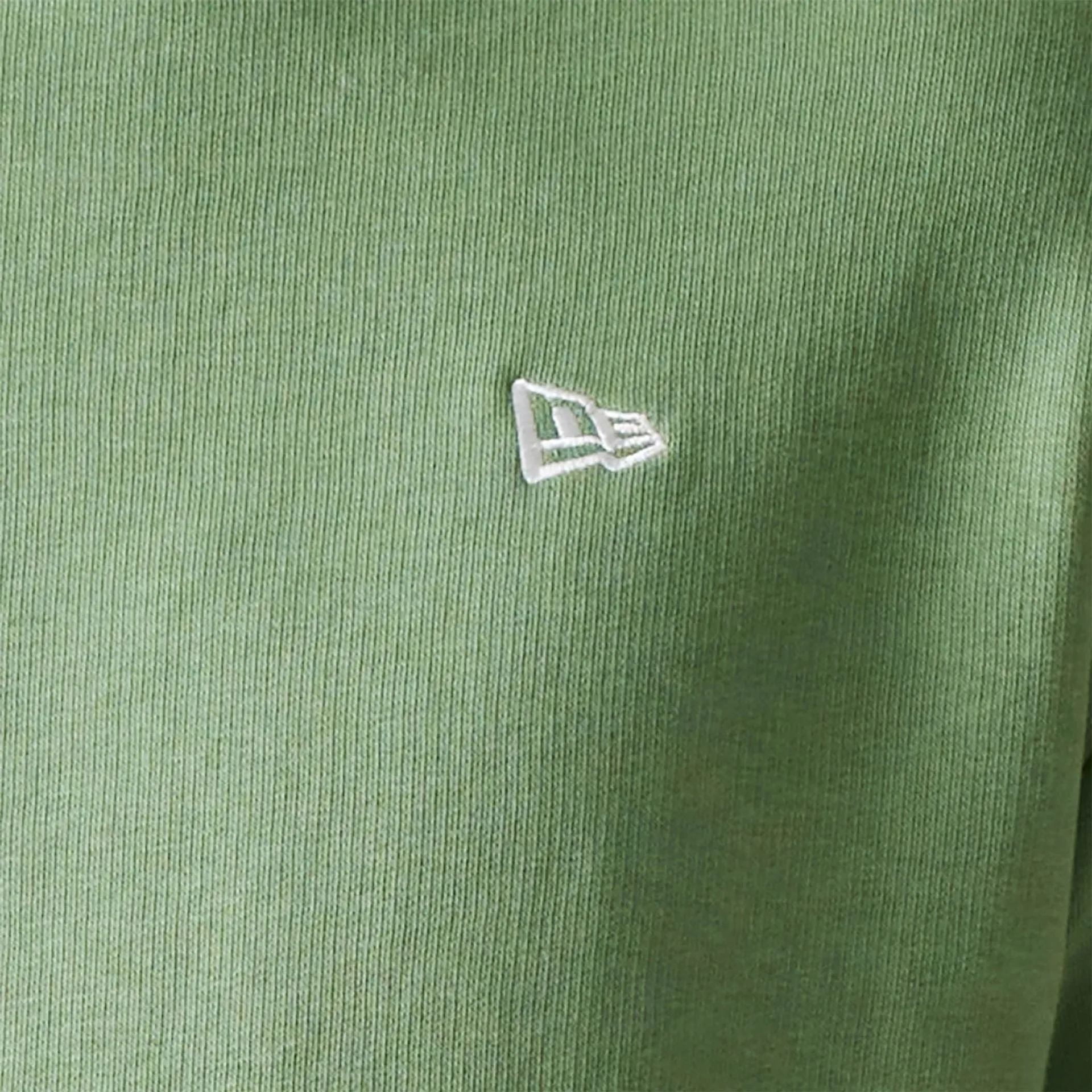 New Era Essential Pastel Green Oversized Crewneck Sweater