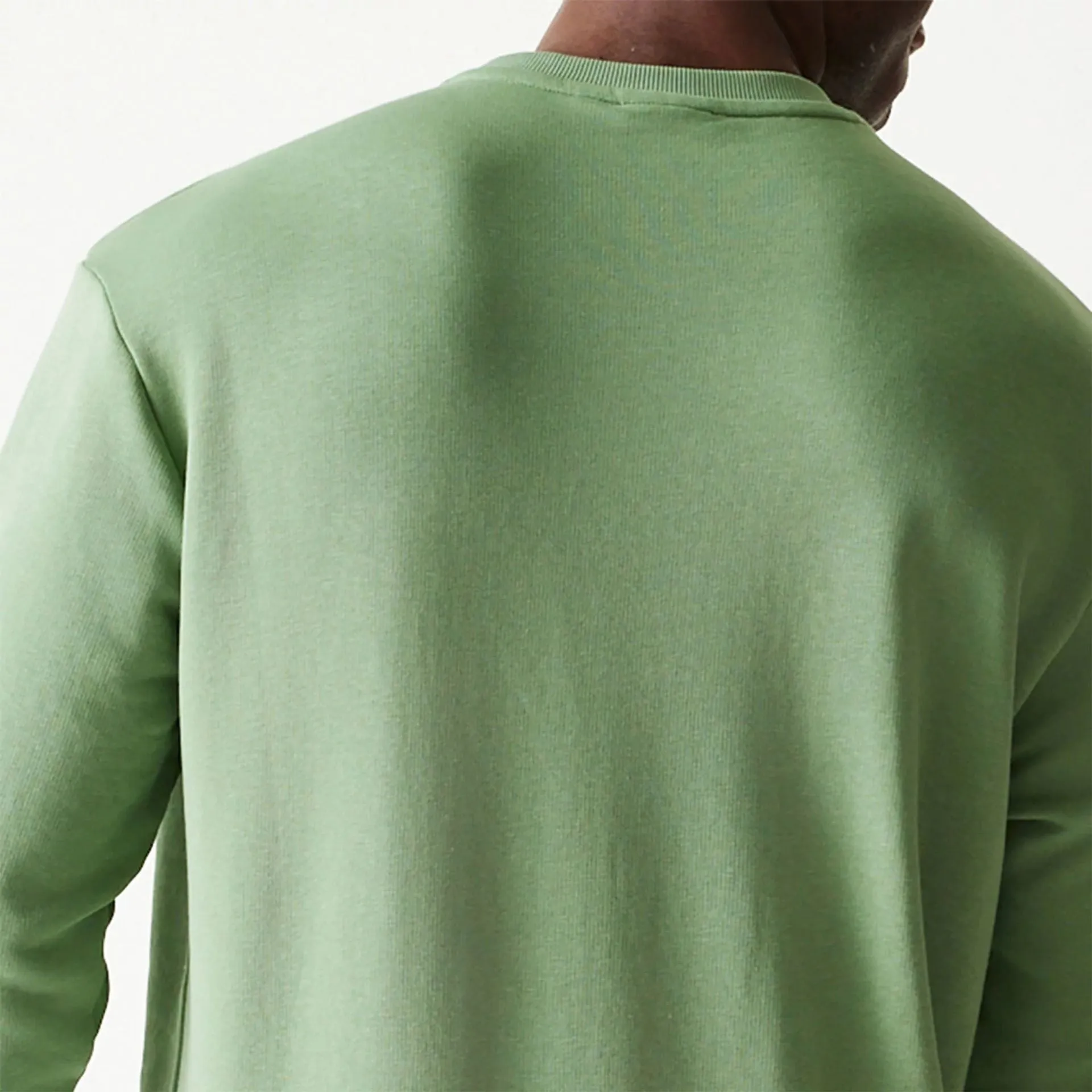 New Era Essential Pastel Green Oversized Crewneck Sweater