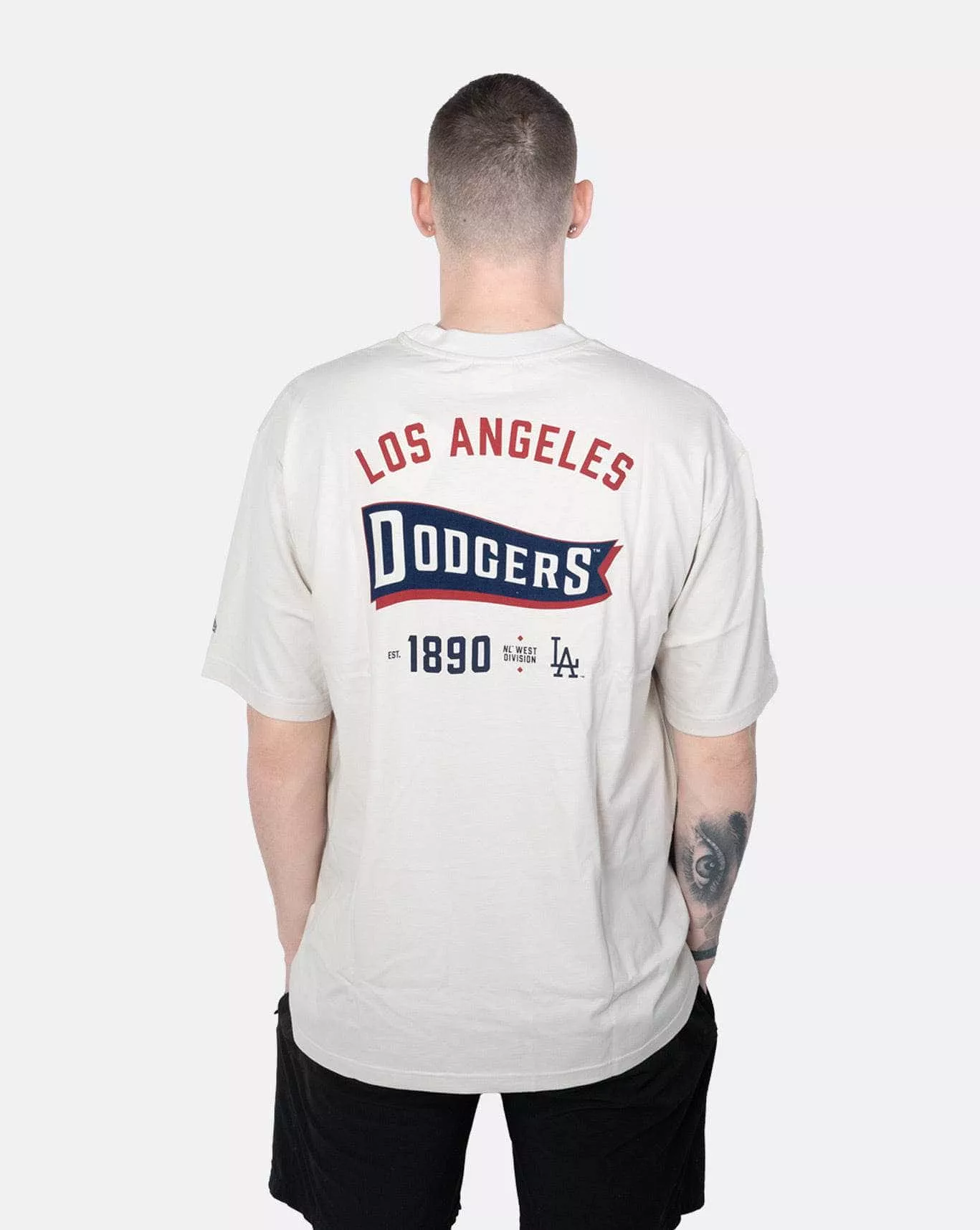 New Era Oversize Tee Los Angeles Dodgers