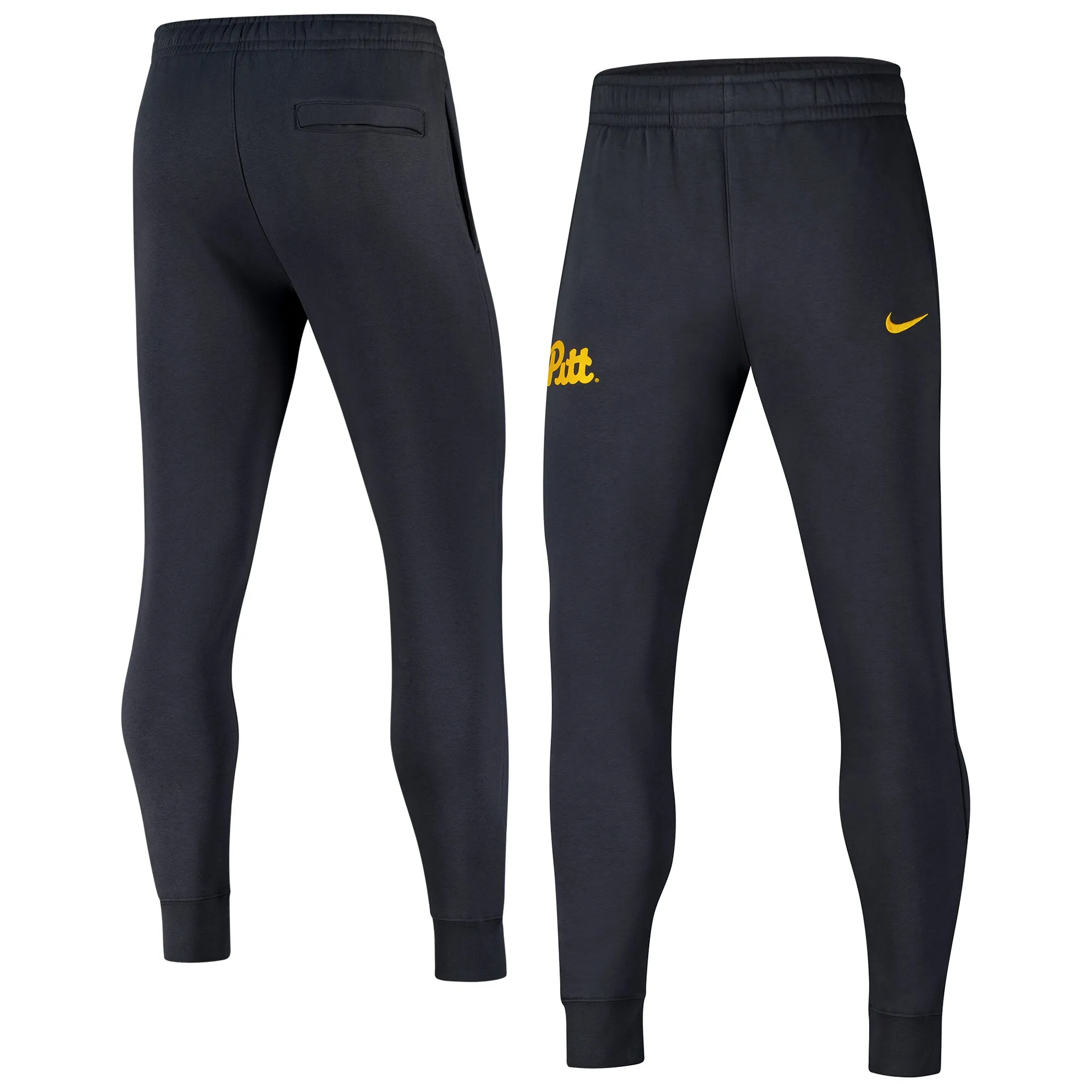 Nike Pitt Panthers Anthracite Club Fleece Pants