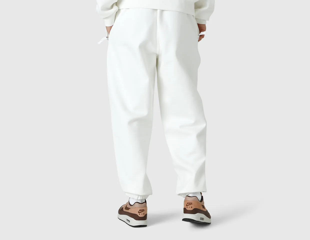 Nike Solo Swoosh Fleece Pants Sail / White