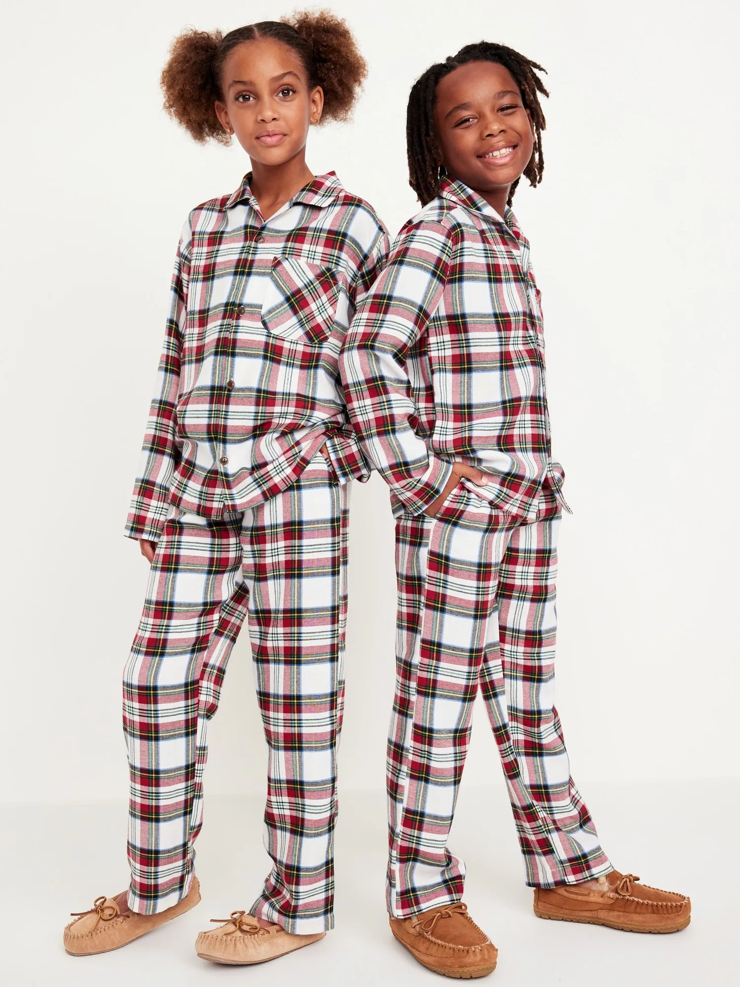 Old Navy Gender-Neutral Printed Button-Front Pajama Set for Kids