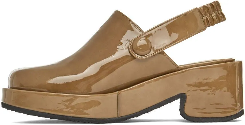 OSOI Brown Tobee Clogs