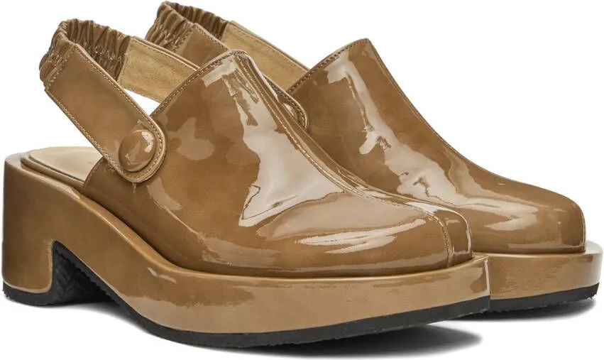 OSOI Brown Tobee Clogs