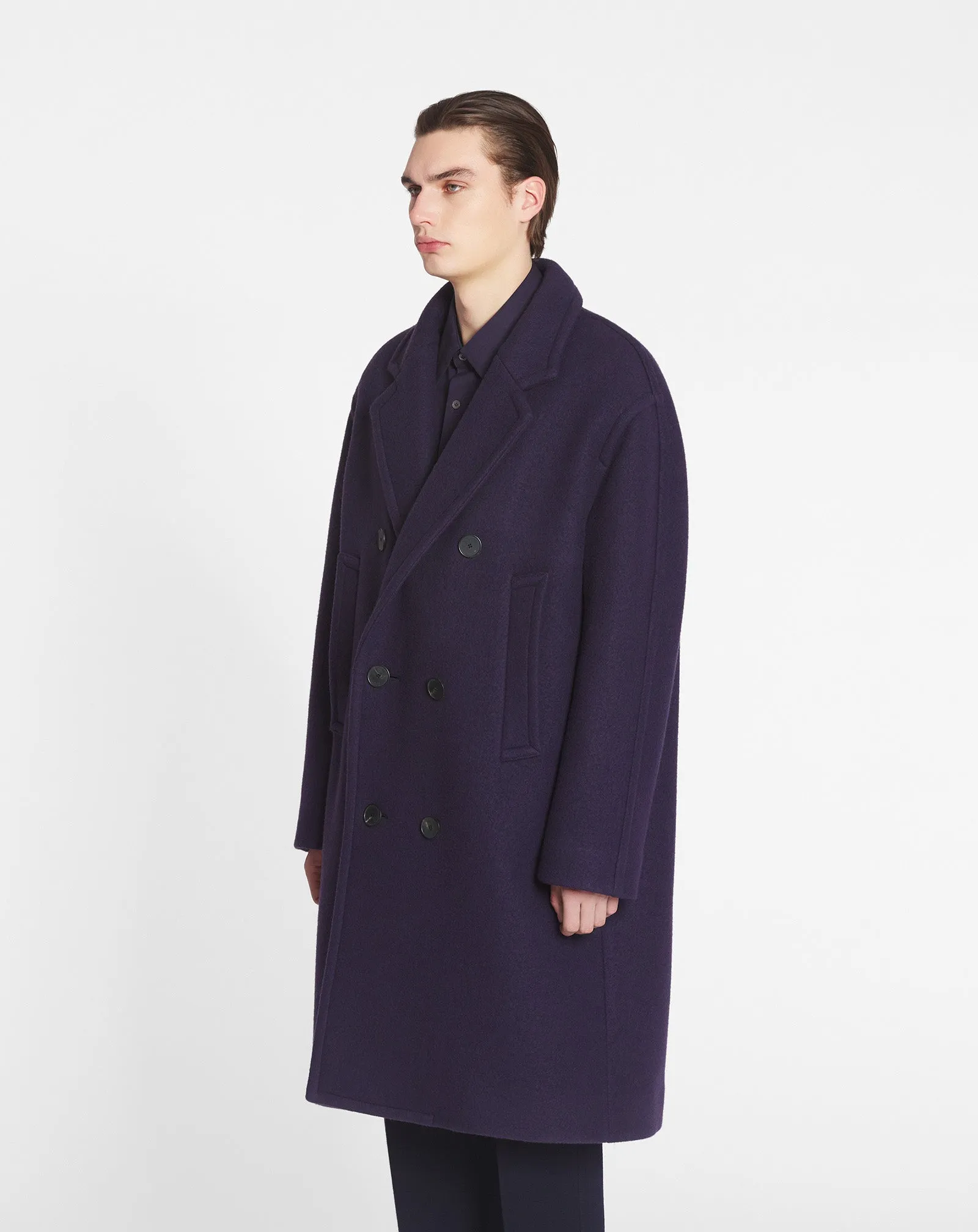 OVERSIZED DOUBLE-BREASTED COAT