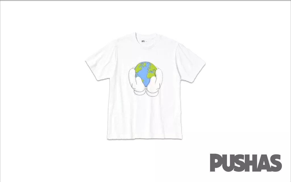 Peace For All T-Shirt x KAWS 'White' (2022)