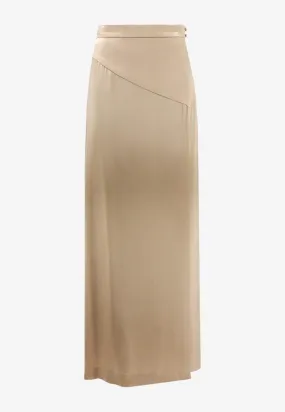 Peitho Satin Maxi Skirt