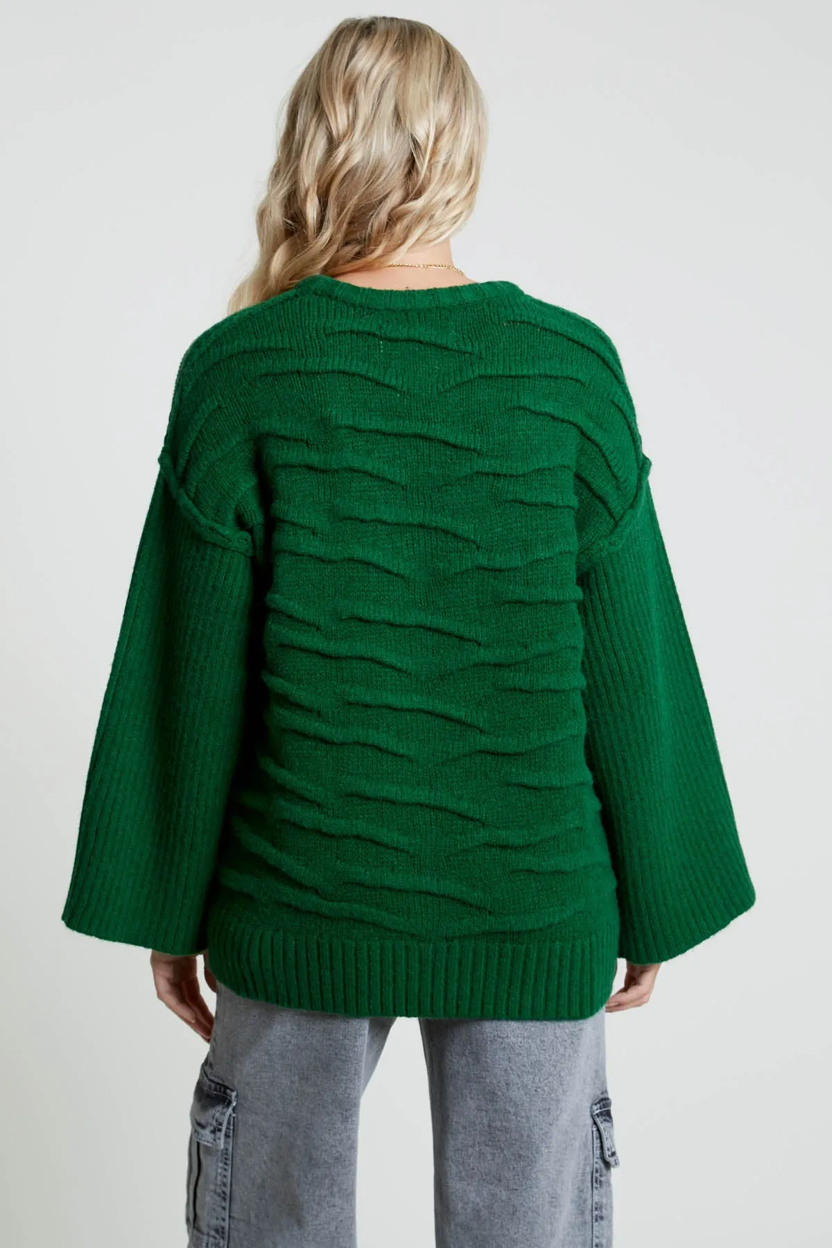 PLATIA OVERSIZED KNITTED JUMPER