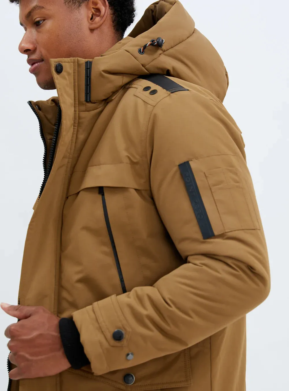 POINT ZERO RODGERSMatériaux recyclés Manteau d’hiver Parka4 Couleurs|POINT ZERO RODGERSRecycled materialsWinter Parka Coat4 Colo