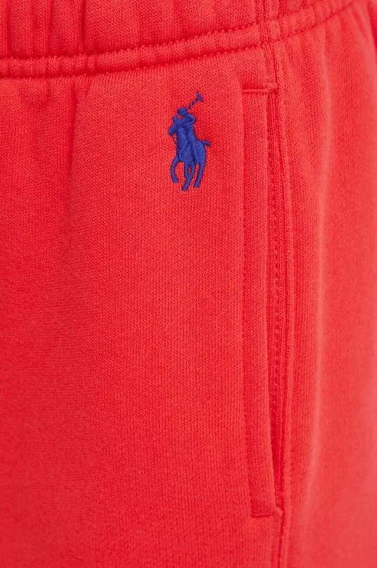 Polo Ralph Lauren joggers red color