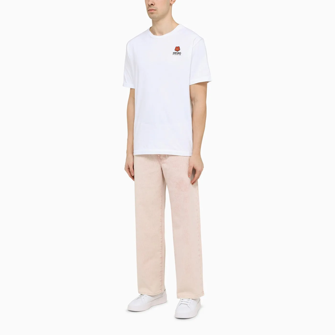 Pt Torino Denim    Pt Torino Denim Regular Pink Cotton Jeans