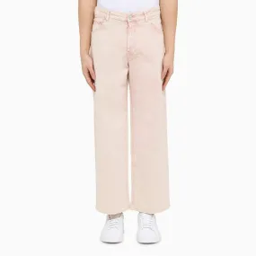 Pt Torino Denim    Pt Torino Denim Regular Pink Cotton Jeans