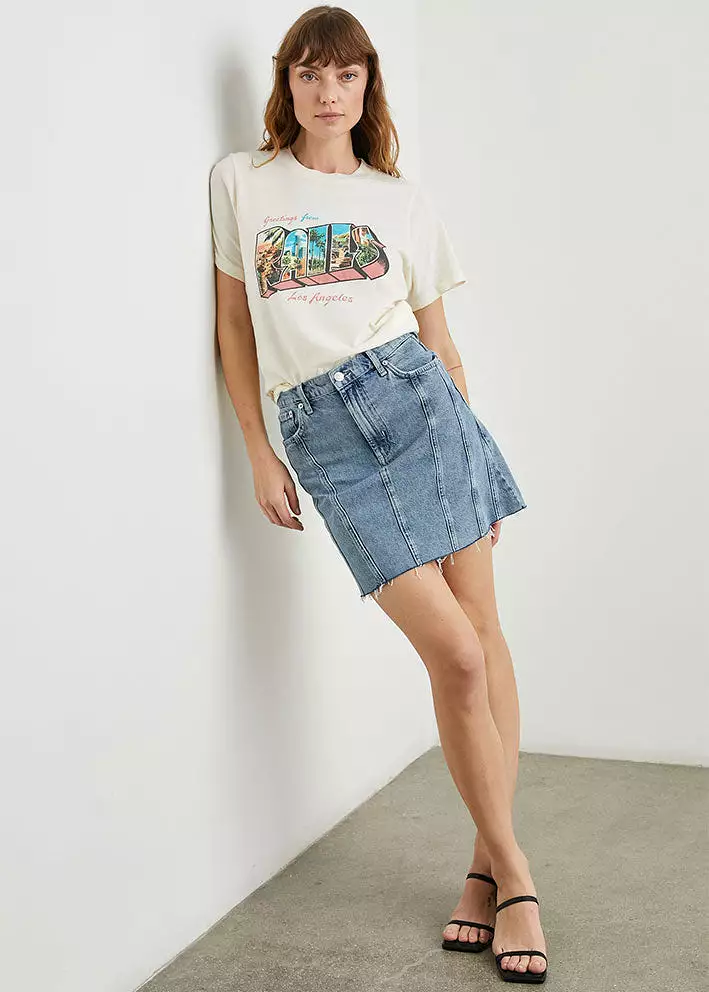 Rails Boyfriend Tee - Rails La Postcard