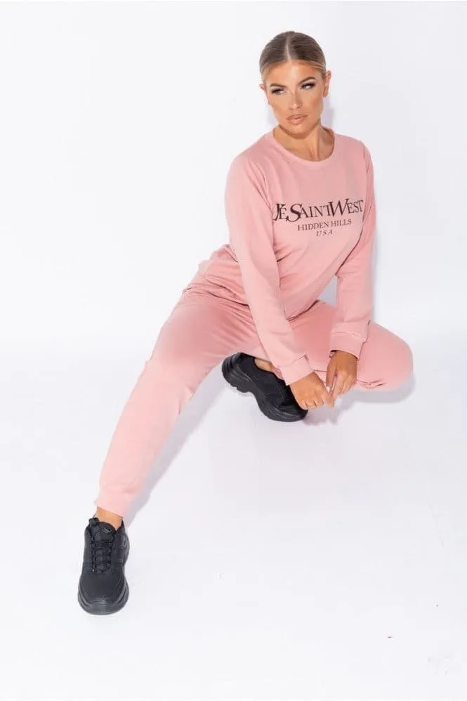 Rose Ye Saint West Jumper & Jogger Loungewear Set