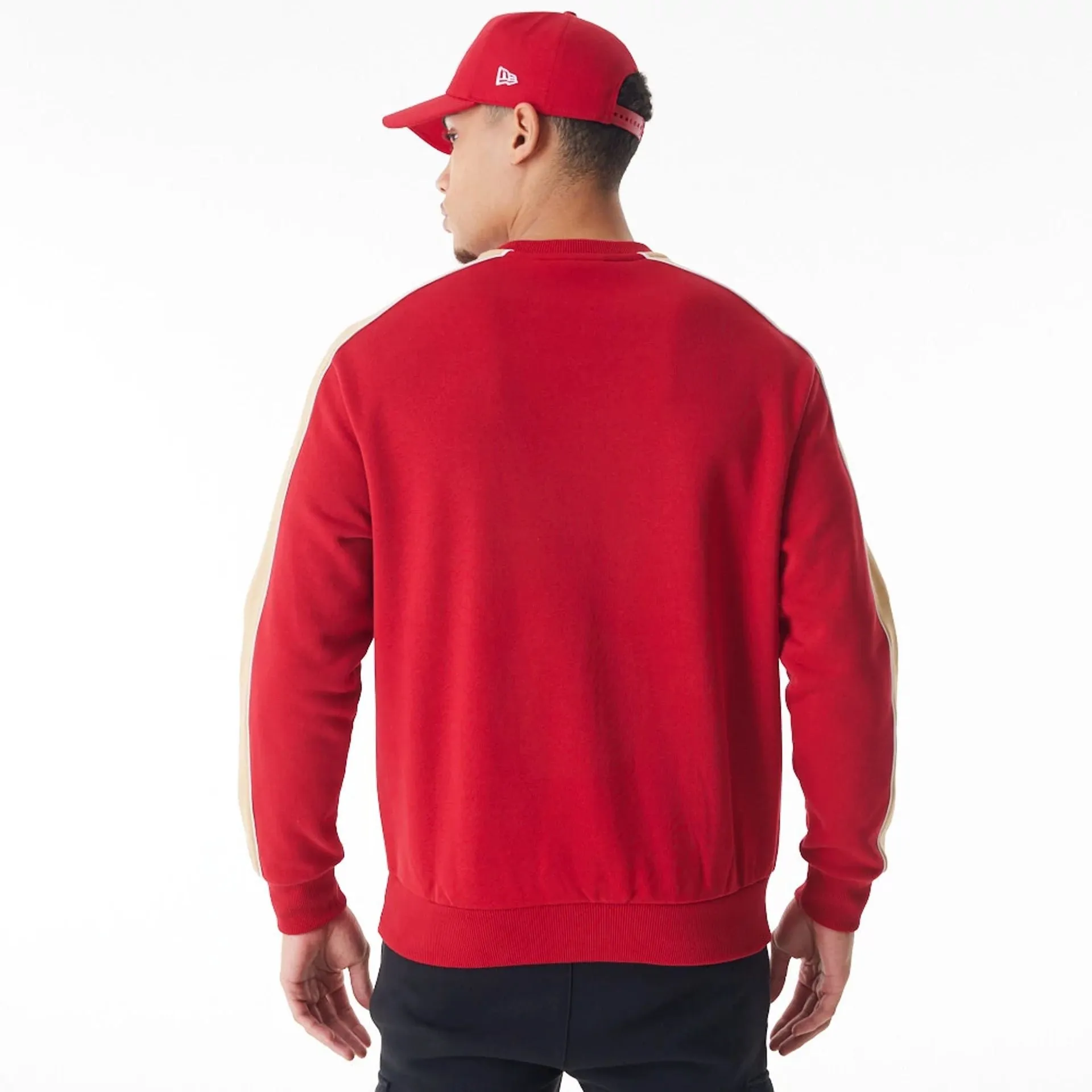 San Francisco 49Ers NFL Graphic Red Crew Neck Sweater