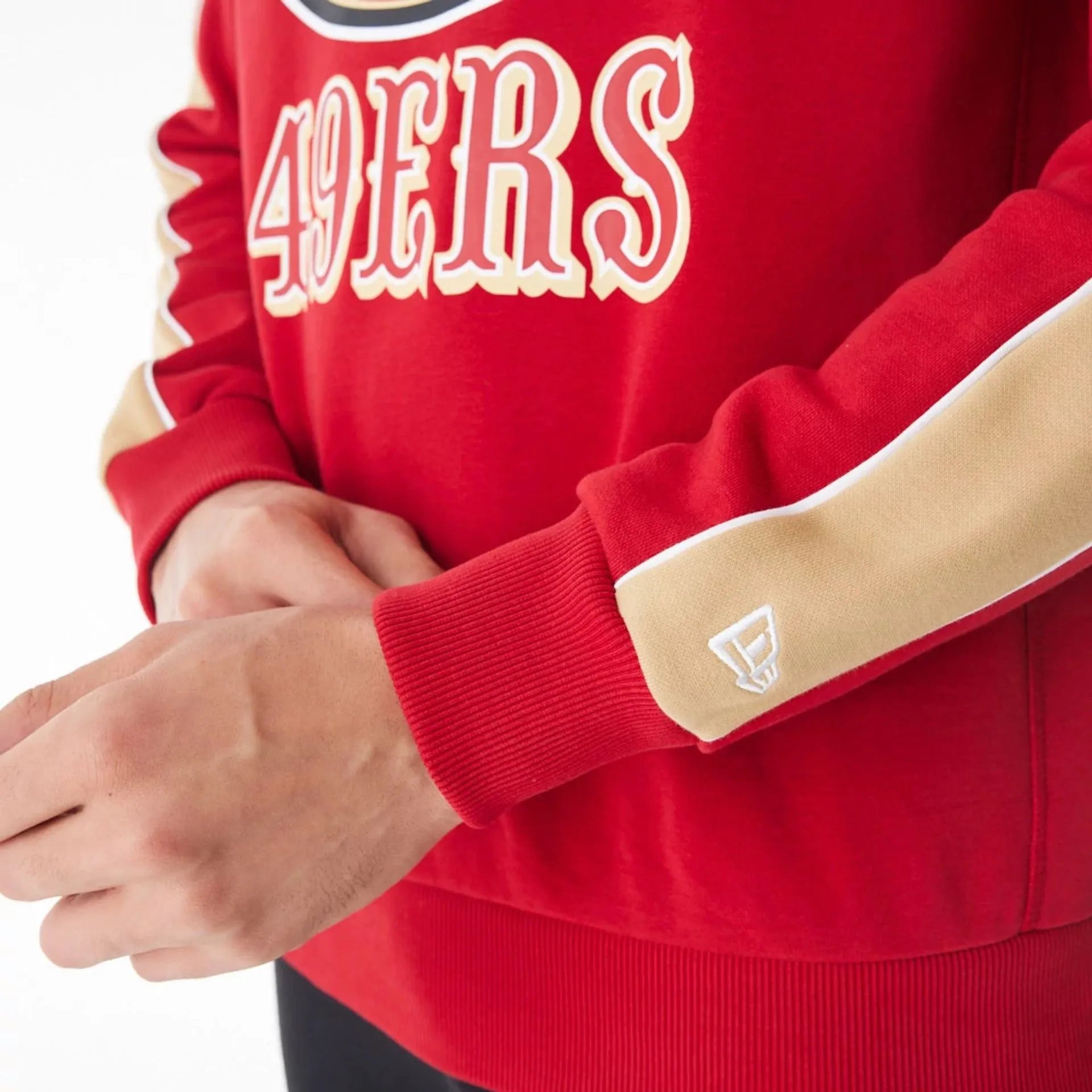 San Francisco 49Ers NFL Graphic Red Crew Neck Sweater