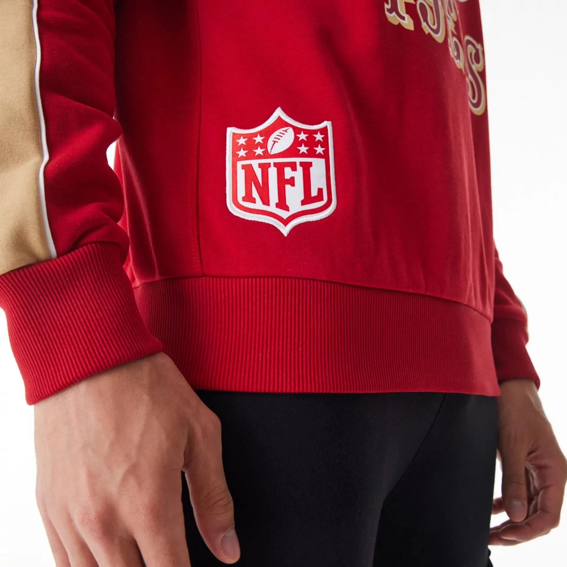 San Francisco 49Ers NFL Graphic Red Crew Neck Sweater