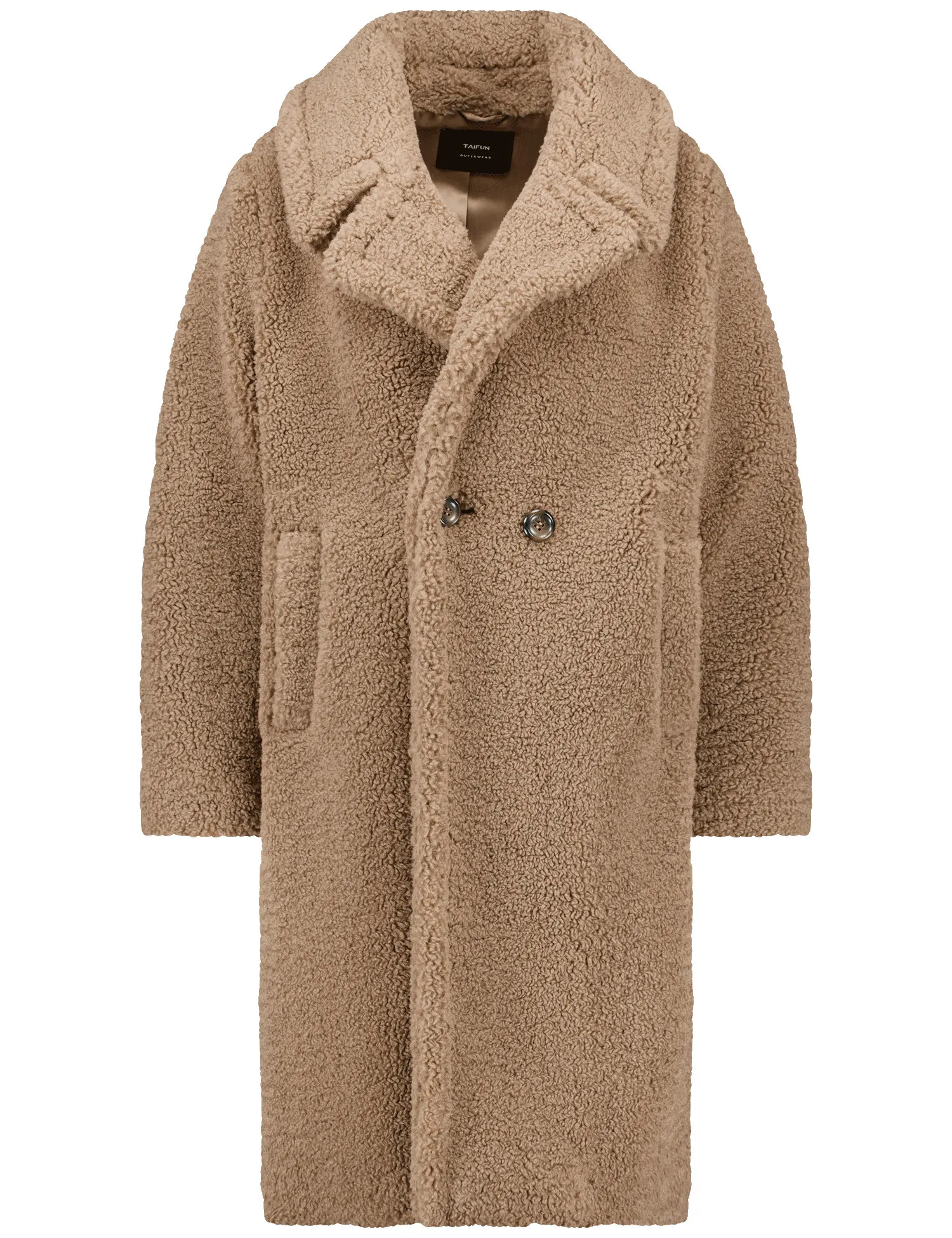 Short plush coat