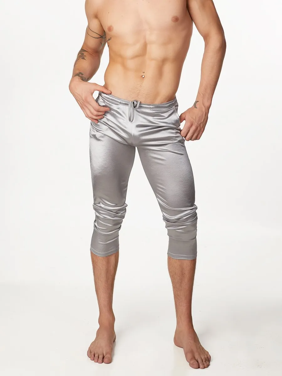 Sleek Satin Joggers