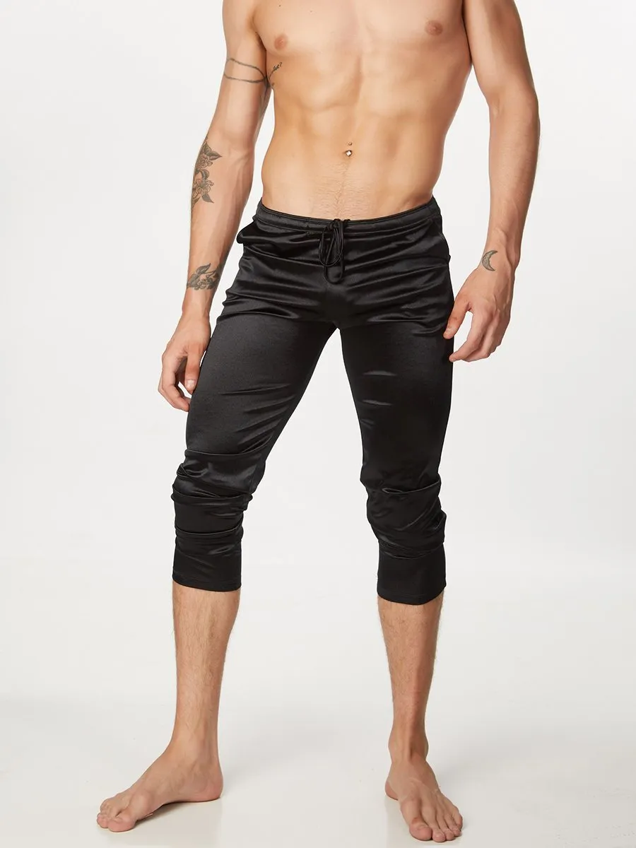 Sleek Satin Joggers