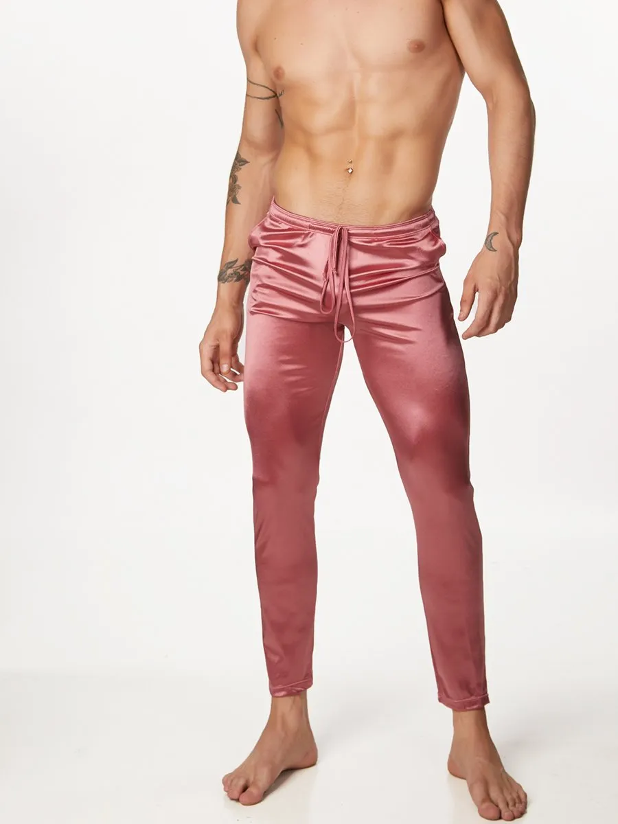 Sleek Satin Joggers