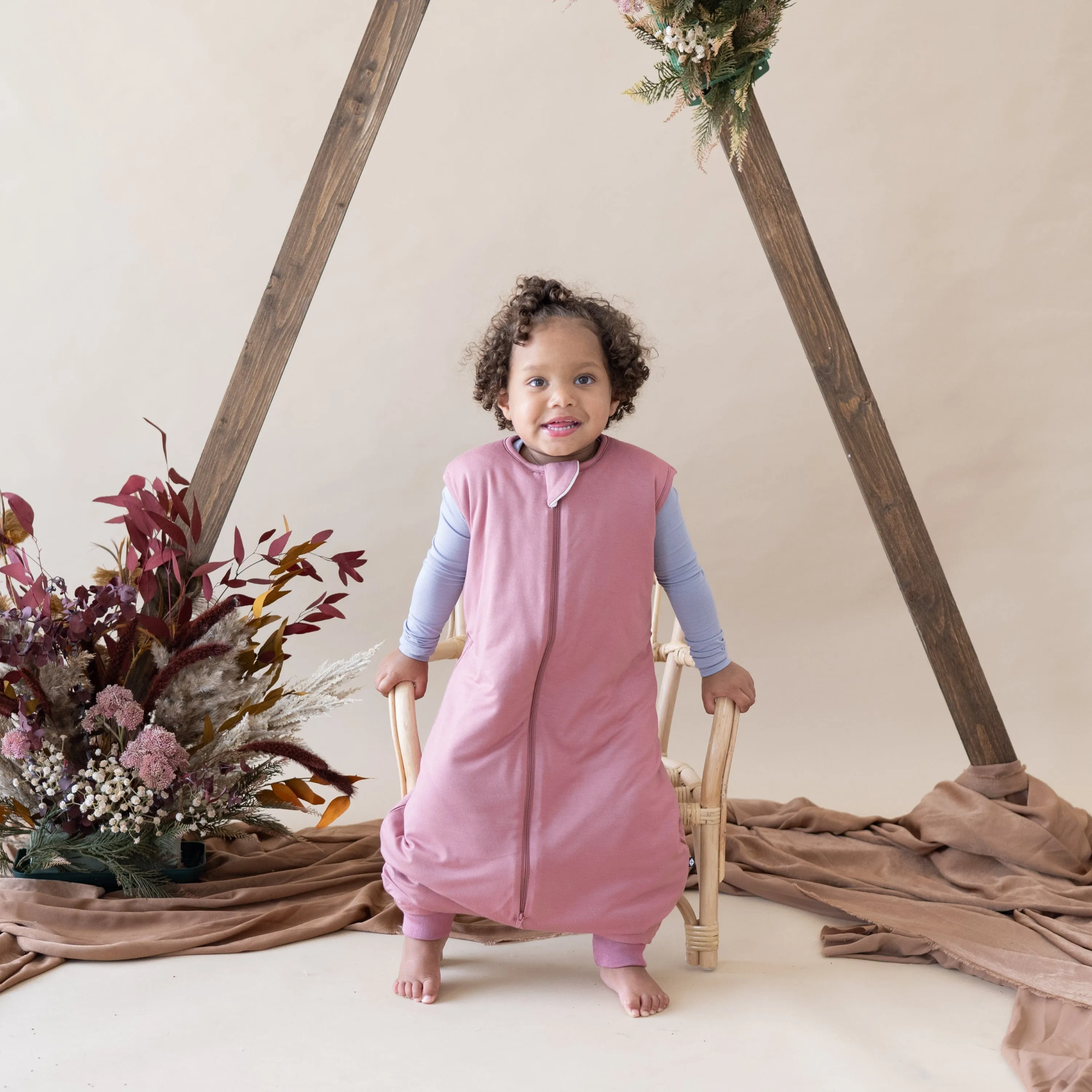 Sleep Bag Walker in Dusty Rose 1.0