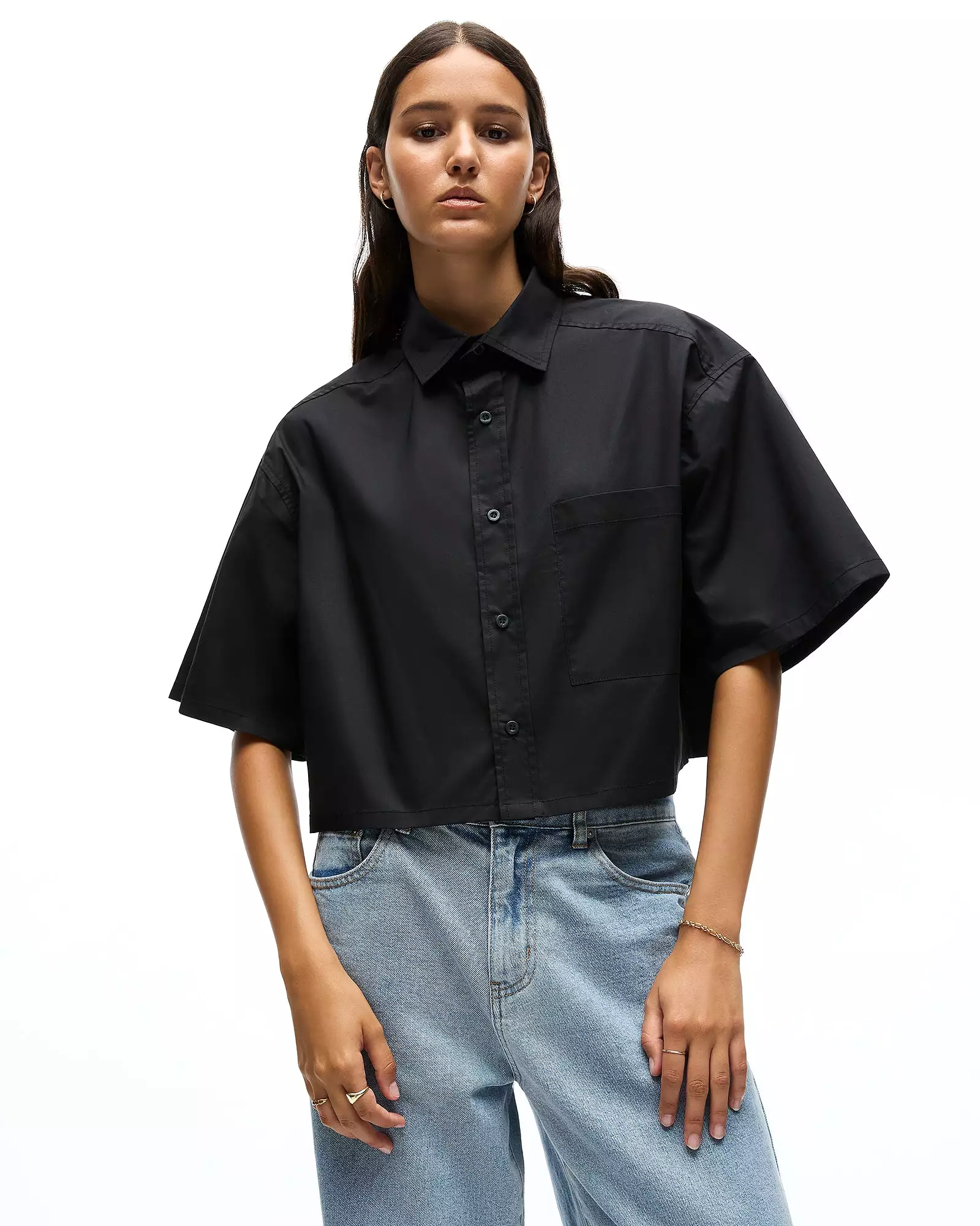 SOFIA SHIRT - BLACK